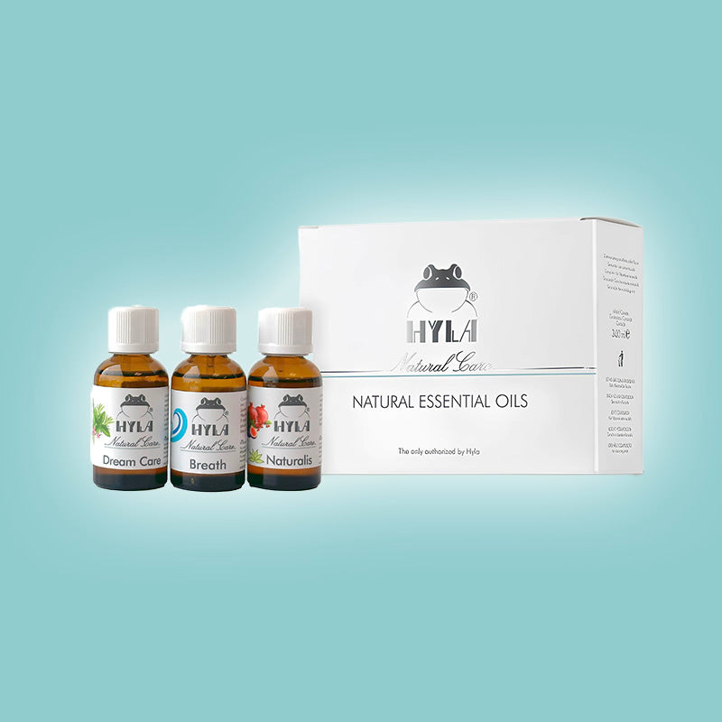 COFFRET 3 HUILES ESSENTIELLES NATURELLES HYLA (DreamCare,Breath,Naturalis)
