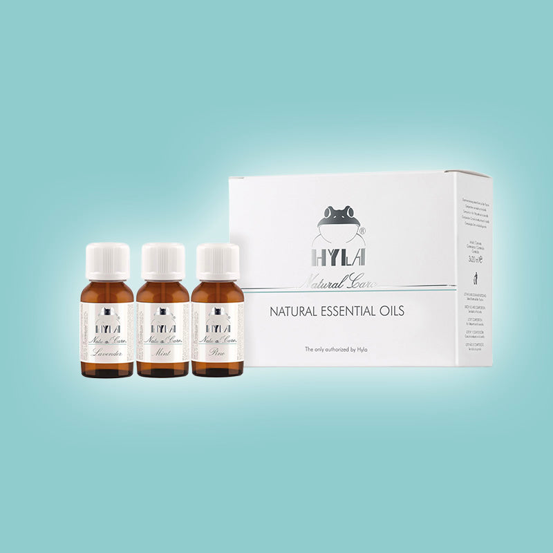 COFFRET 3 HUILES ESSENTIELLES NATURELLES HYLA (Lavande, Menthe, Pin)
