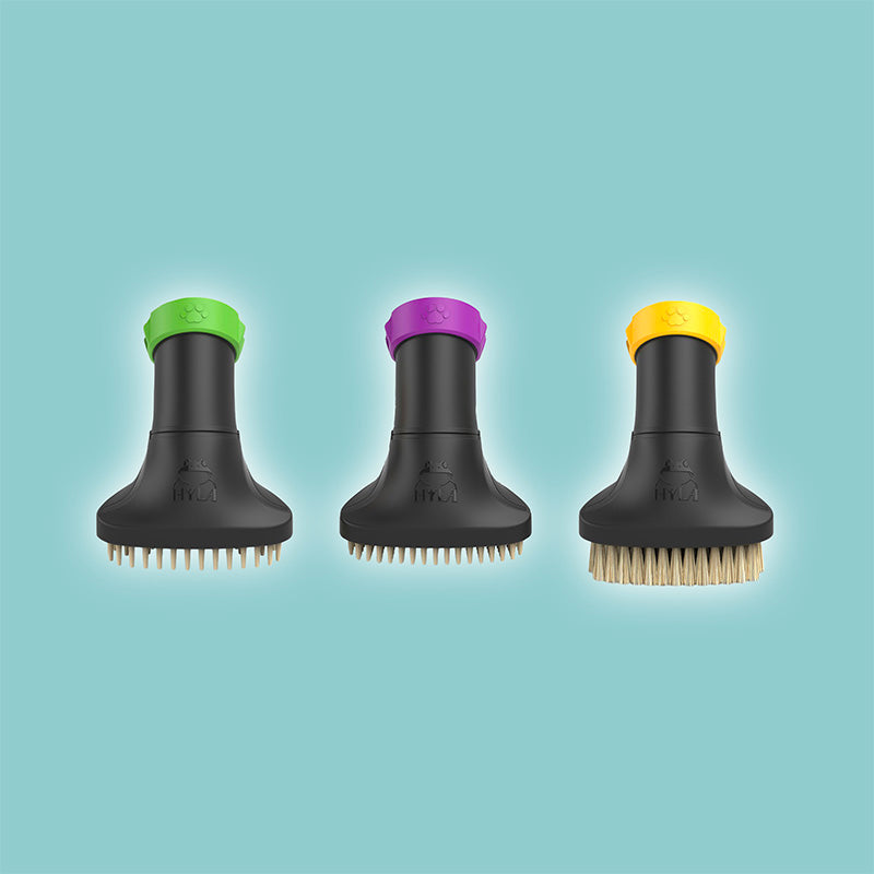 PACK 3 BROSSES ANIMAUX HYLA FURRY