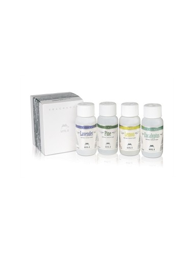 LOT DE 4 PARFUM HYLA 90ML...